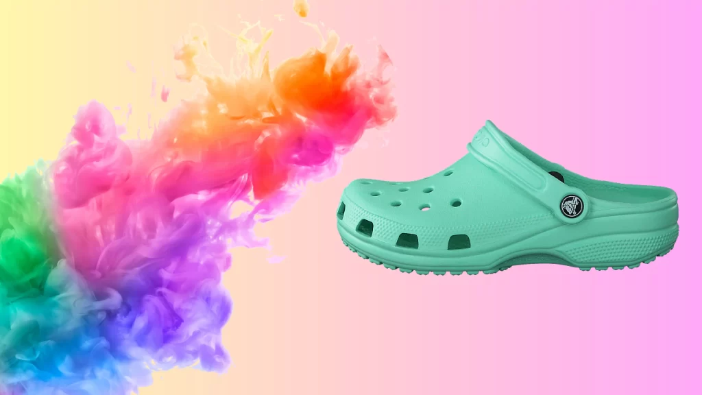 What kind of paint works on Crocs?
