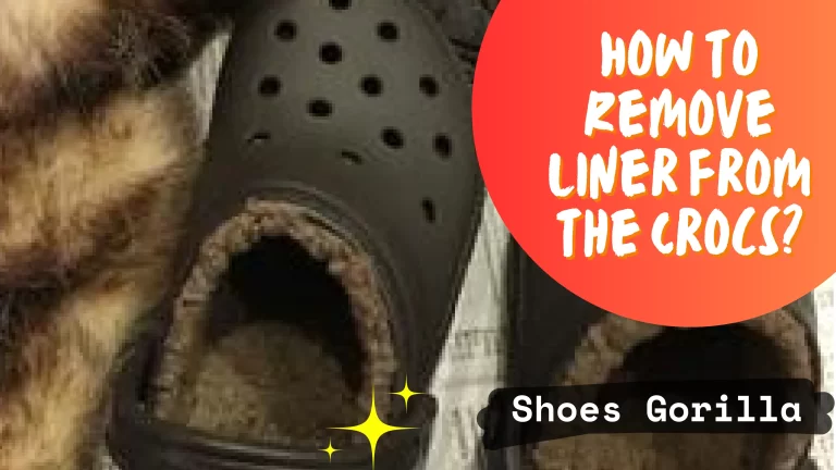 How To Remove Liner From Crocs?