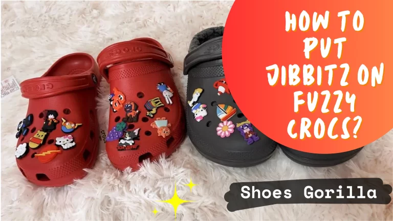 How to Put Jibbitz on Fuzzy Crocs?