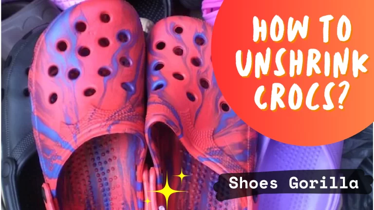How to Unshrink Crocs? – Easy Method